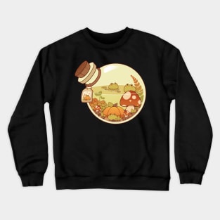 Froggy fall potion Crewneck Sweatshirt